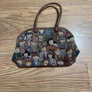 Vintage Tapestry Bag / Purse